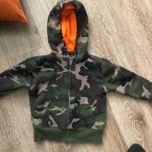 Boys Camo Ralph Lauren Jacket